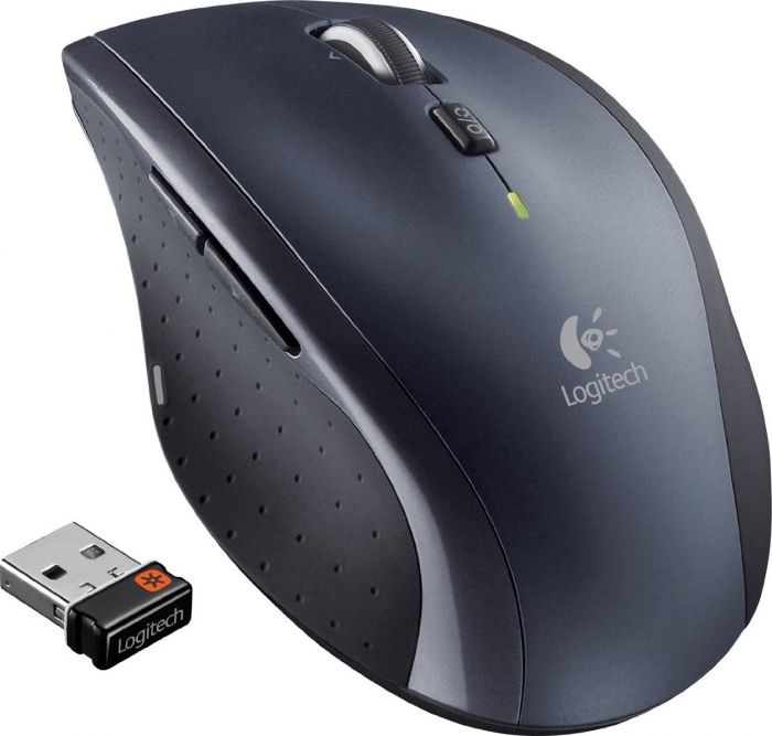 Мишка бездротова Logitech M705 Marathon Black лазерна (910-001949)