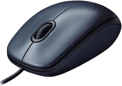 Мишка Logitech M90 (910-001794) чорна USB