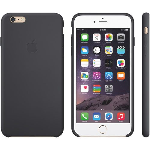 Чохол-накладка Apple Silicone Case для iPhone 6 Plus/iPhone 6S Plus Black (MGR92)