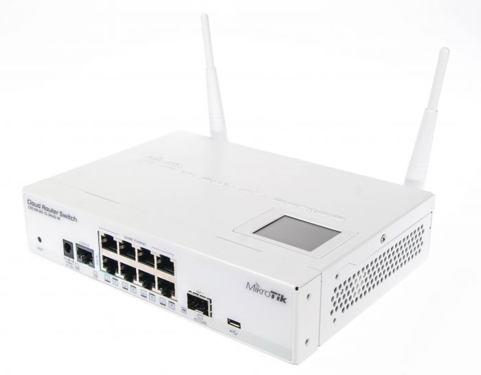 Комутатор MikroTik CRS109-8G-1S-2HnD-IN