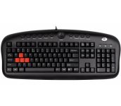 Клавіатура A4Tech KB-28G Ukr Black USB
