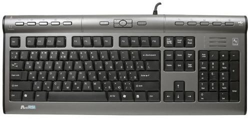 Клавіатура A4Tech KL-7MUU Ukr Silver/Grey USB