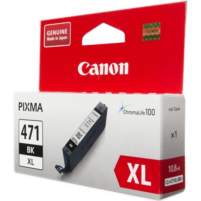 Картридж Canon (CLI-471XL) PIXMA MG5740/MG6840 Black (0346C001)
