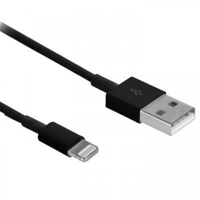 Дата кабель Drobak Lightning 1.0м Black (215340)