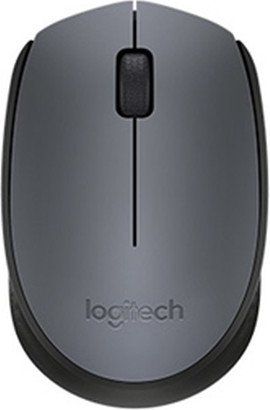 Мишка бездротова Logitech M170 (910-004642) Grey/Black USB