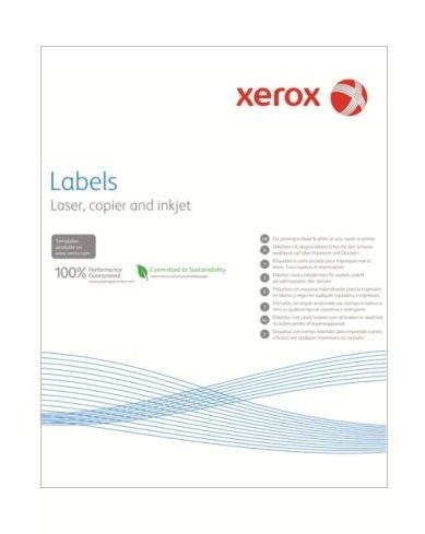 Наклейка Xerox (003R97411) Mono Laser 36UP (squared) 70x24mm 100л. 