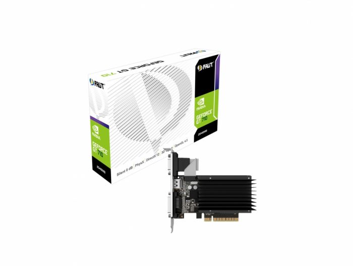 Відеокарта GF GT 710 2GB DDR3 Palit (NEAT7100HD46-2080H)