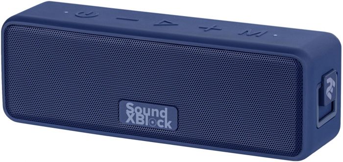 Акустична система 2E SoundXBlock TWS MP3 Wireless Waterproof Blue (2E-BSSXBWBL)