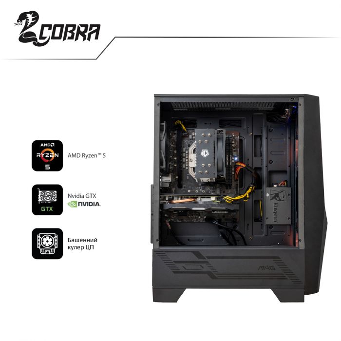 Персональний комп`ютер COBRA Gaming (A36.32.H1S4.37.662)