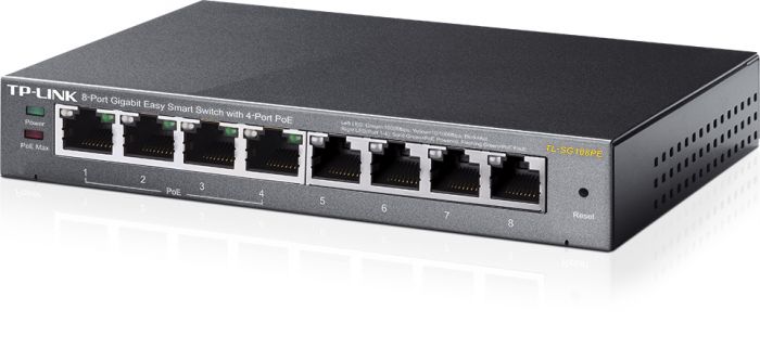 Комутатор TP-Link TL-SG108PE 