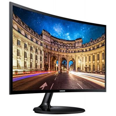 Монiтор Samsung 23.5" C24F390F (LC24F390FHIXCI) VA Black Curved