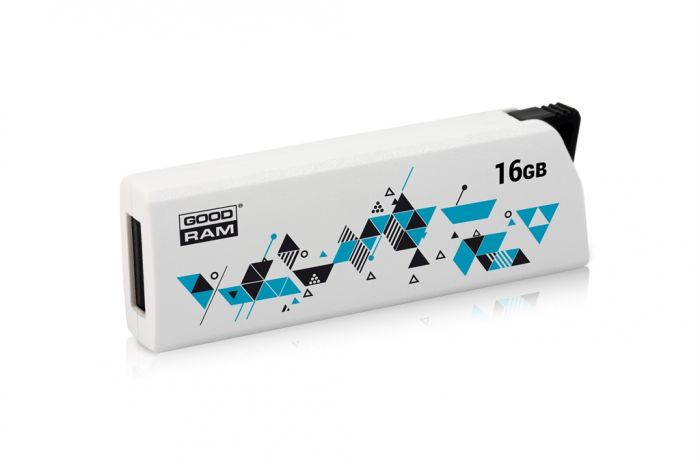 Флеш-накопичувач USB 16GB GOODRAM UCL2 (Cl!ck) White (UCL2-0160W0R11)