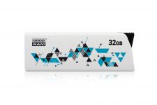 Флеш-накопичувач USB 32GB GOODRAM UCL2 (Cl!ck) White (UCL2-0320W0R11)