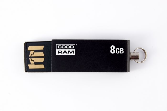 Флеш-накопичувач USB  8GB GOODRAM UCU2 (Cube) Black (UCU2-0080K0R11)