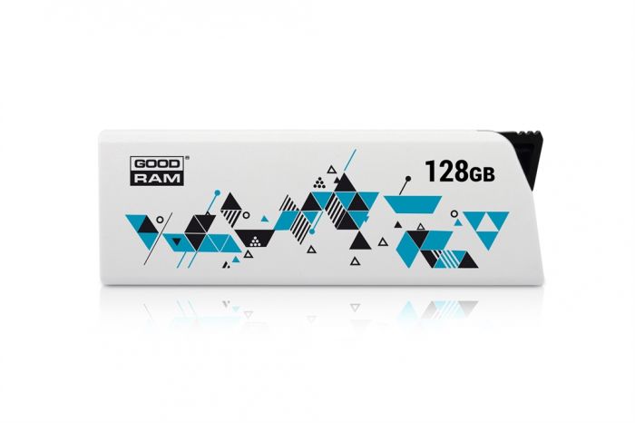 Флеш-накопичувач USB 128GB GOODRAM UCL2 (Cl!ck) White (UCL2-1280W0R11)