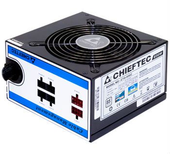 Блок живлення Chieftec CTG-750C, ATX 2.3, APFC, 12cm fan, КПД >85%, modular, RTL