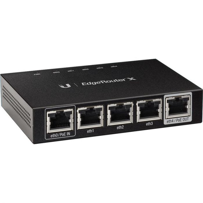 Маршрутизатор Ubiquiti EdgeRouter X