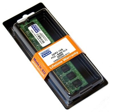 Модуль пам`ятi DDR2 1GB/800 GOODRAM (GR800D264L6/1G)