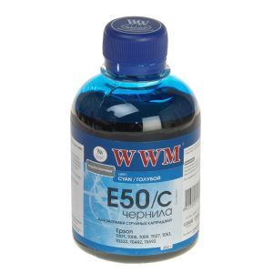Чорнило WWM Epson Stylus Photo R200/R220/RX640 (Cyan) (E50/C) 200г