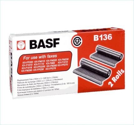 Термоплівка BASF (B-136) (PANASONIC KX-FA136A) (2x100 м)