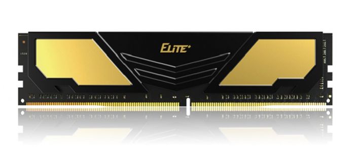 Модуль пам`ятi DDR4 16GB/2400 Team Elite Plus Gold/Black (TPD416G2400HC1601)