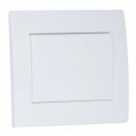 Вимикач SVEN Home SE-102 прохідний одинарний прихованого типу білий