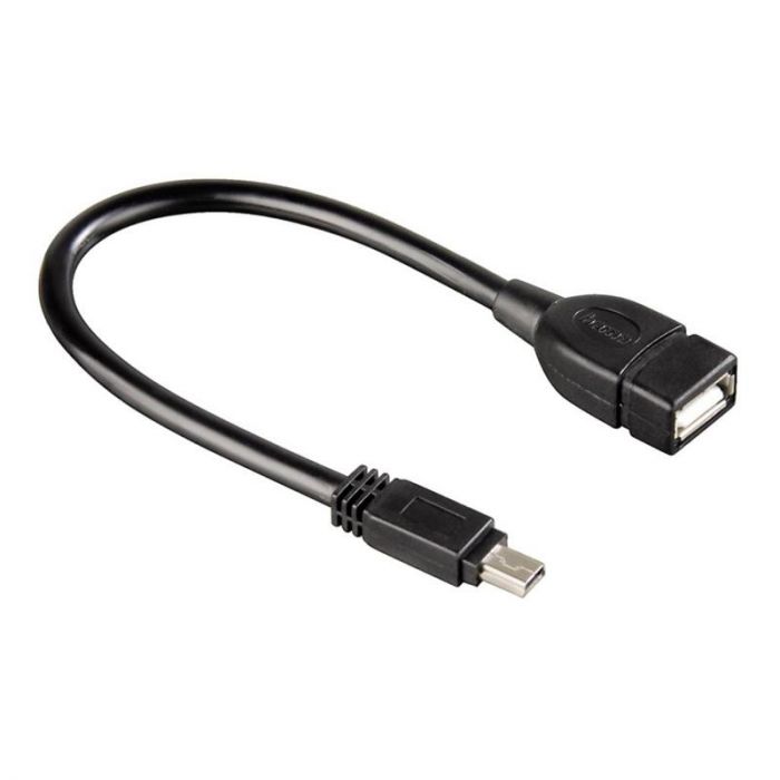 Адаптер Grand-X USB(AF)-microUSB(BM) Black (GXOTG)