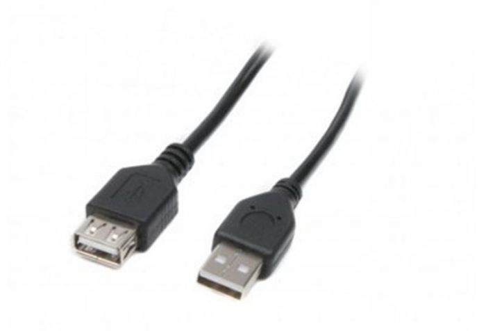 Кабель Maxxter (U-AMAF-6) USB 2.0 AM - USB 2.0 AF, 1.8м