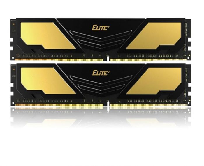 Модуль пам`ятi DDR4 2x8GB/2400 Team Elite Plus Black (TPD416G2400HC16DC01)
