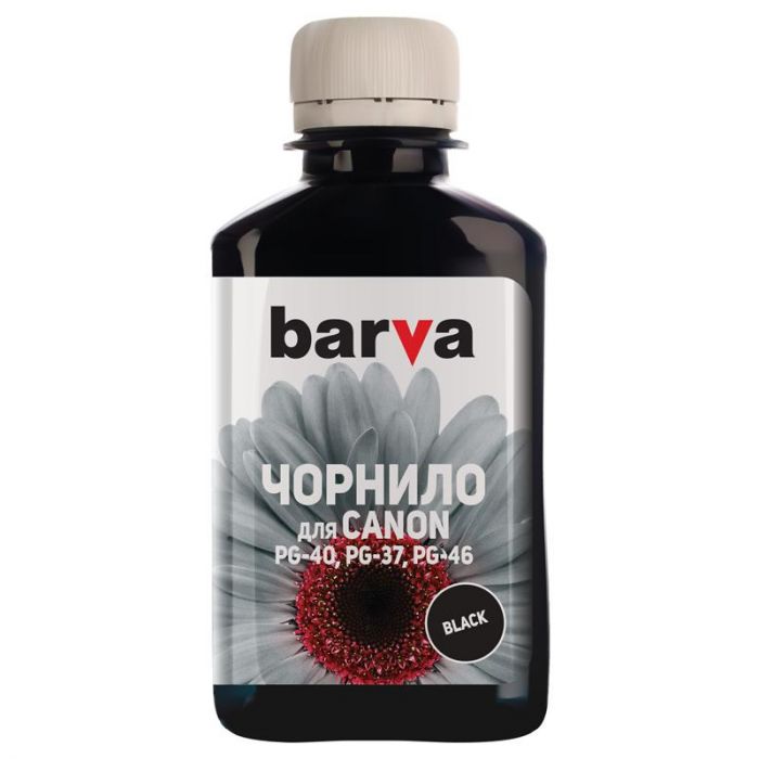 Чорнило Barva Canon PG-40 (C40-081) Black Pigment, 180 г