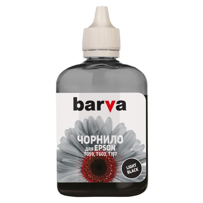 Чорнило Barva  EPSON T0597 (R2400) (Light black) (E059-446)  90 г