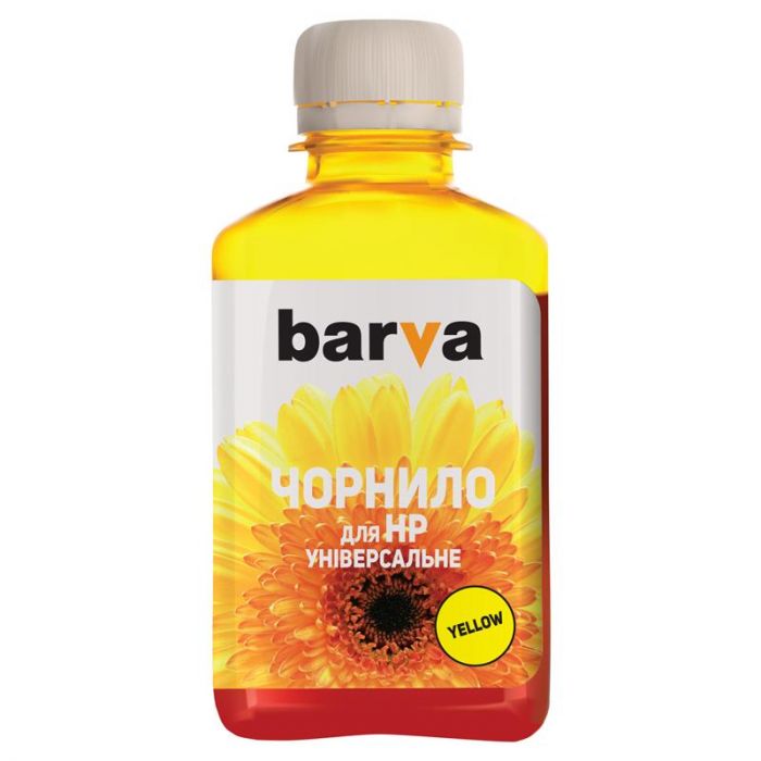 Чорнило Barva HP Универсальные №3 (Yellow) (HU3-235) 180 г