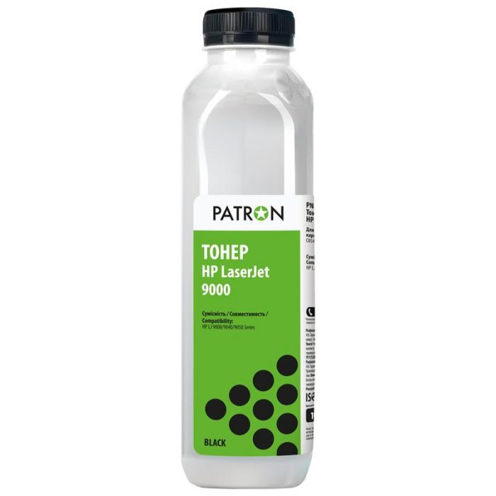 Тонер Patron (PN-HLJ9000-1650) HP LJ 9000 Black, 1.65 кг
