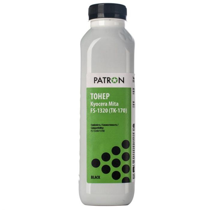 Тонер Patron (PN-KFS1320-240) Kyocera Mita FS-1320 (TK-170) Black, 240 г