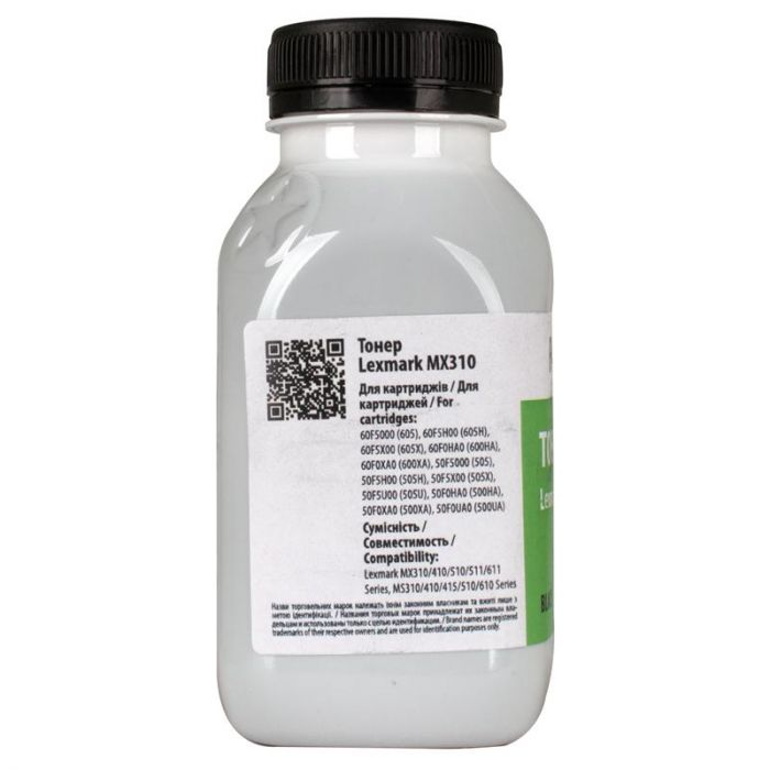 Тонер Patron (PN-LMX310-080) Lexmark MX310 Black, 80 г