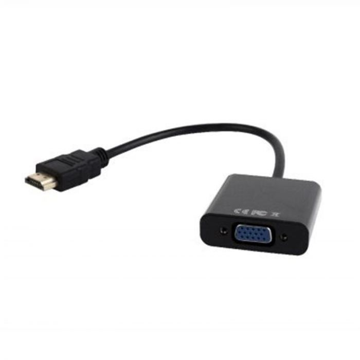 Адаптер Cablexpert (A-HDMI-VGA-03) HDMI - VGA, 3.5 mm аудио, 0.15м
