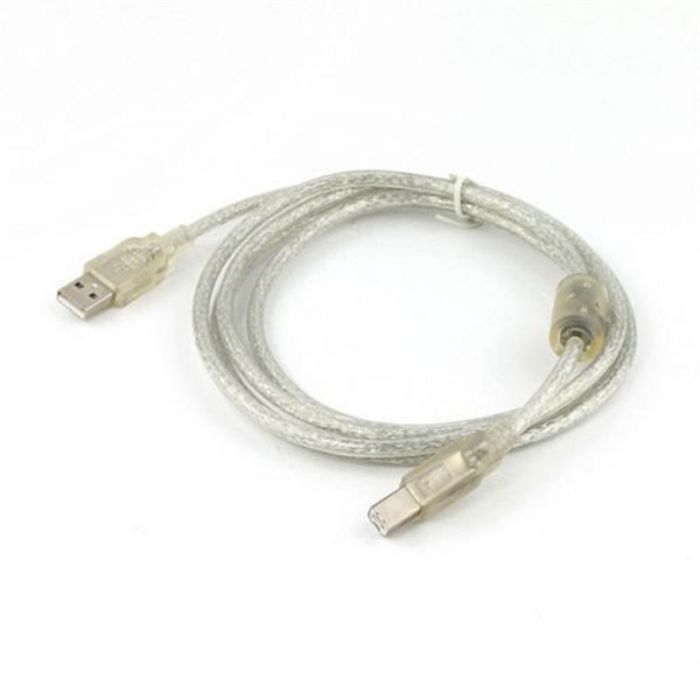 Кабель Cablexpert (CCF-USB2-AMBM-TR-0.75M) USB2.0 A - USB B, 0.75м, феритовий фільтр