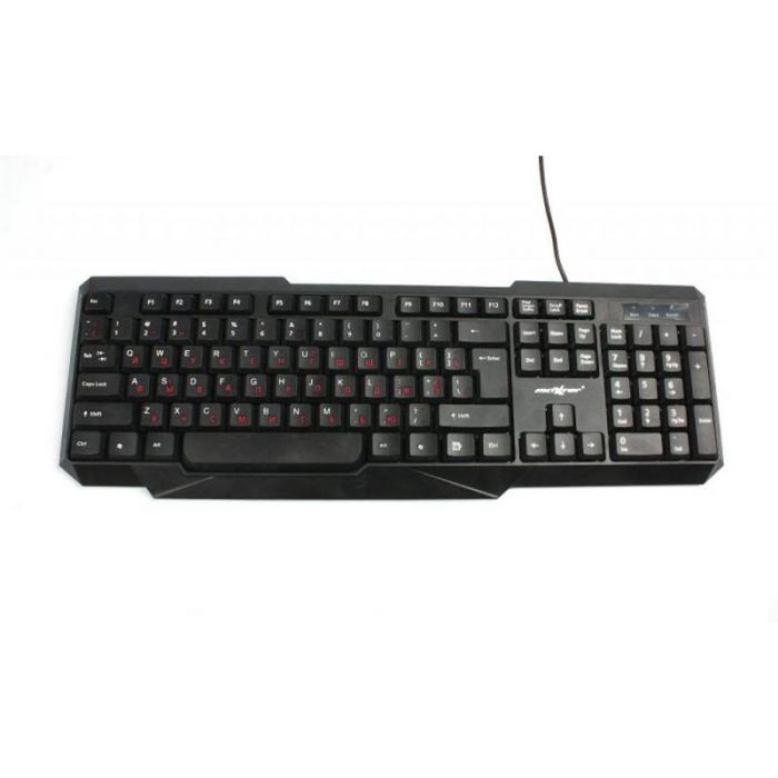 Клавiатура Maxxter KB-211-U Ukr Black USB