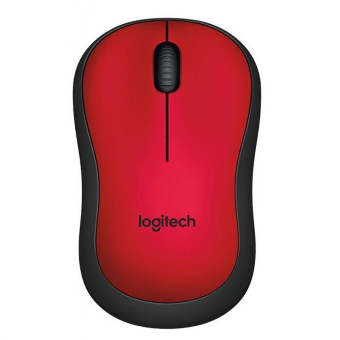 Мишка бездротова Logitech M220 Silent (910-004880) Red USB