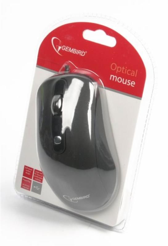 Мишка Gembird MUS-UL-01 Black USB 