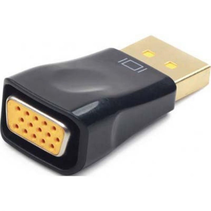 Адаптер Cablexpert (A-DPM-VGAF-01) DisplayPort-VGA, чорний