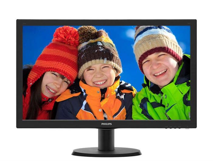 Монiтор Philips 23.6" 243V5QHABA/00 MVA Black