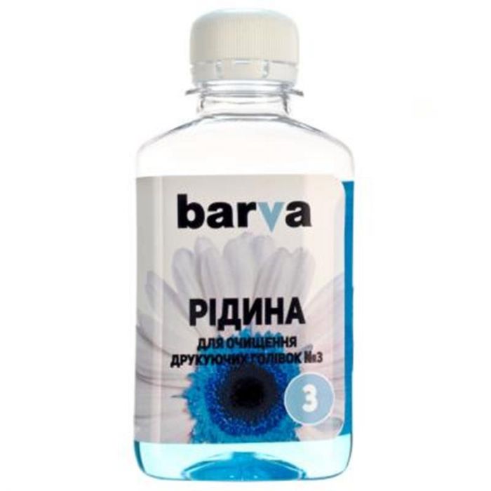 Очищуюча рідина Barva (F5-020) для Canon/Epson/HP/Lexmark №3, 180мл