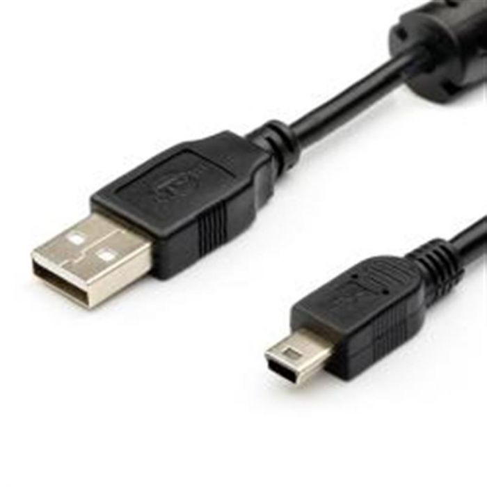 Кабель ATcom USB 2.0 AM/Mini USB (5 pin) 1.8Mcom w/Ferrite core
