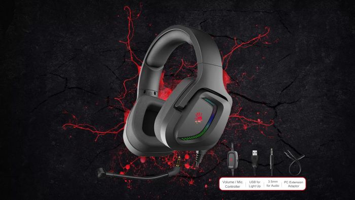 Гарнітура Bloody G573P Black