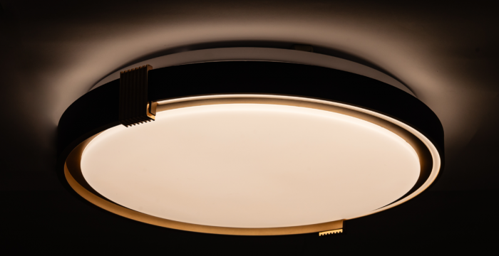 COLISEUM матовий 60W 395*60мм 3000К-6500К з ДК чорне золото