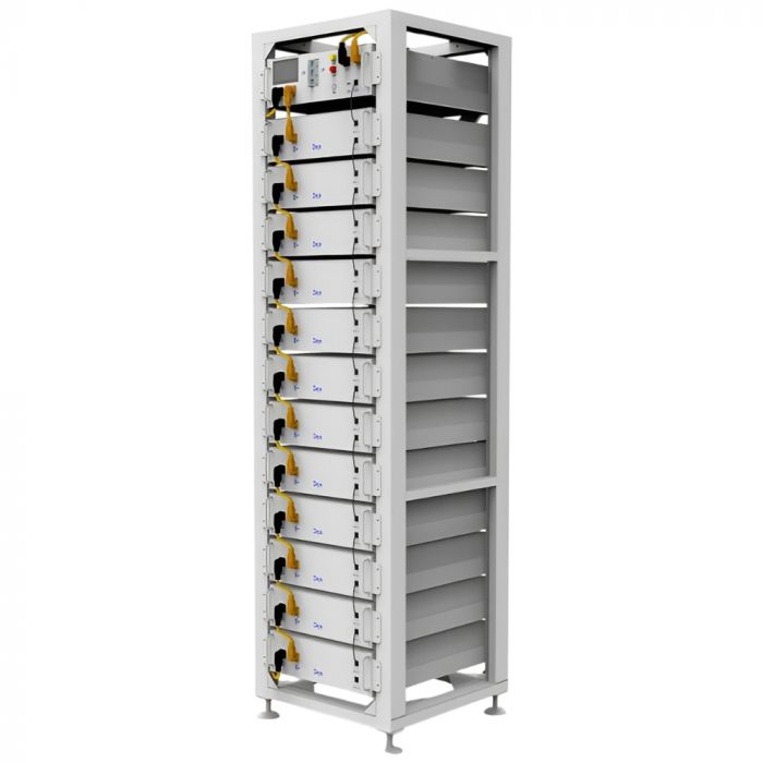 Стійка 19" 60кВт (3U х 12+1місць) для BOS-GM5.1-серії Deye 3U-HRACK (складова комплекту)