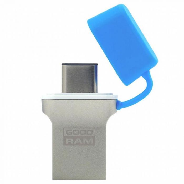 Флеш-накопичувач USB3.0  16GB Type-C GOODRAM ODD3 (DualDrive) Blue (ODD3-0160B0R11)