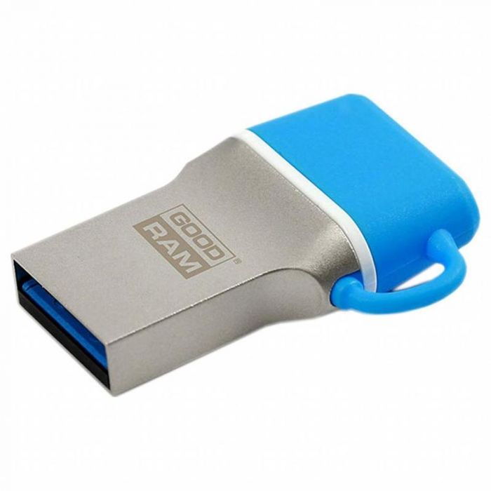 Флеш-накопичувач USB3.0  16GB Type-C GOODRAM ODD3 (DualDrive) Blue (ODD3-0160B0R11)