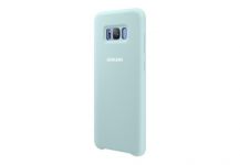 Чохол-накладка Samsung Silicone Cover для Samsung Galaxy S8 G950 Blue (EF-PG950TLEGRU)